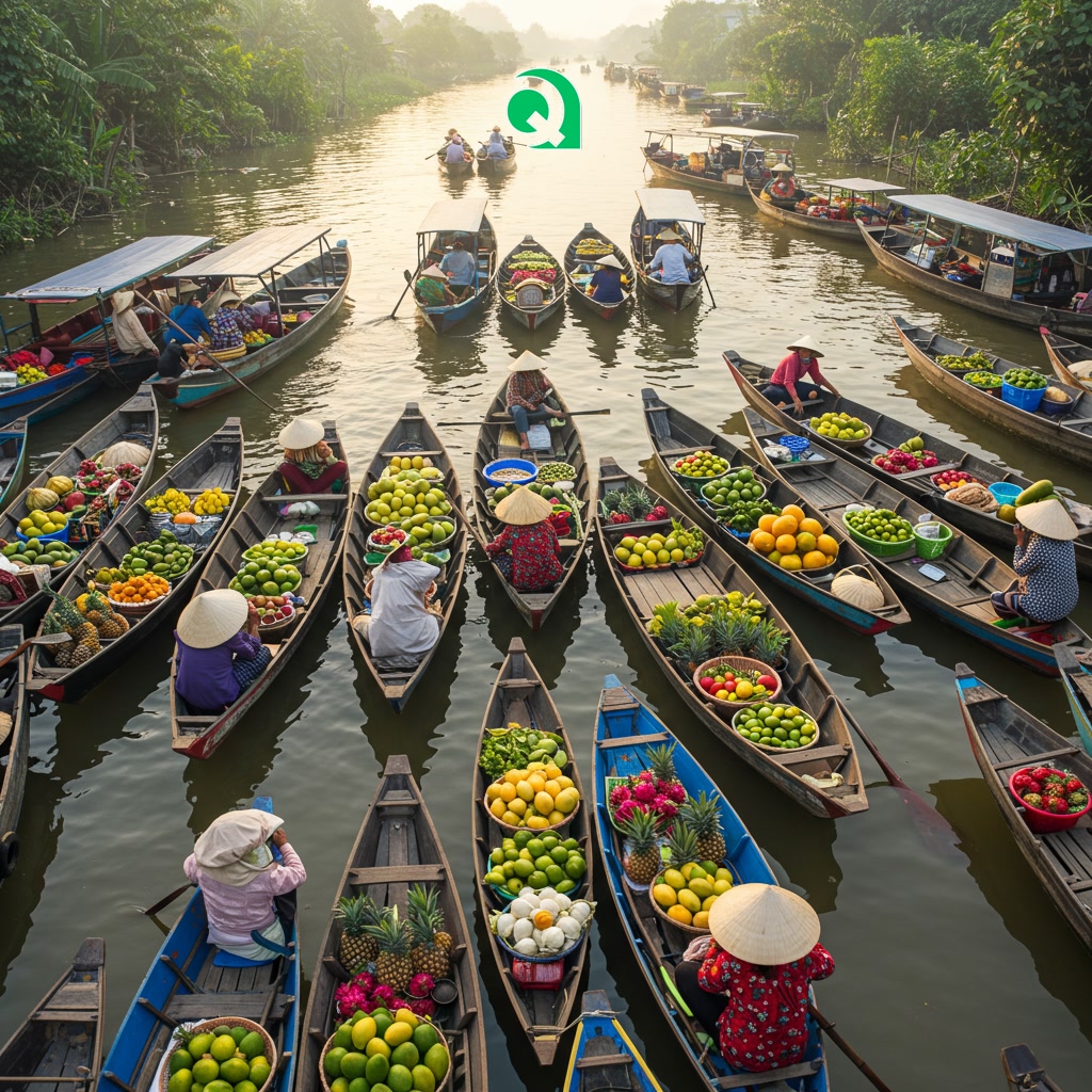 Discovering Cai Be Floating Market