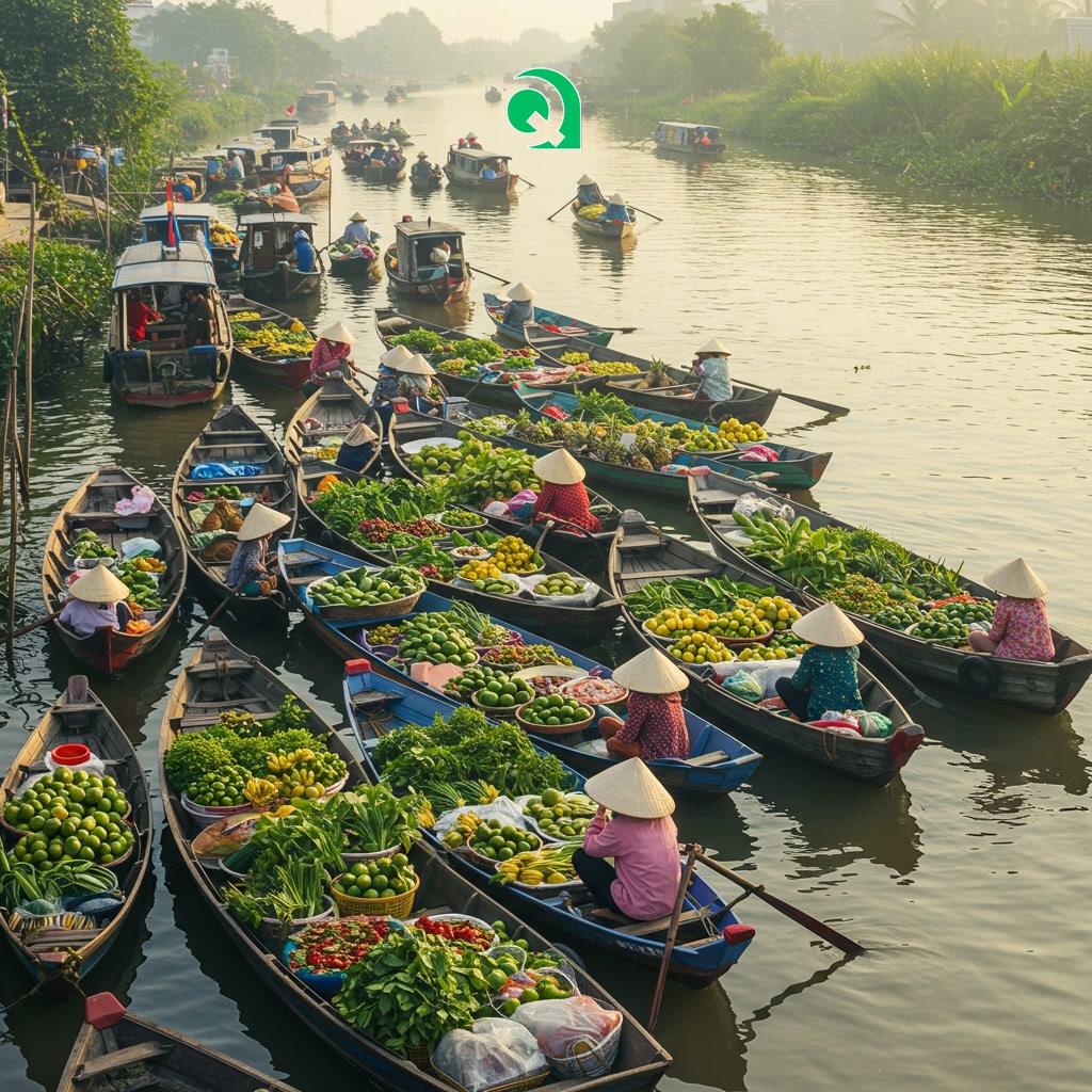 Exploring the Vibrant Floating Markets
