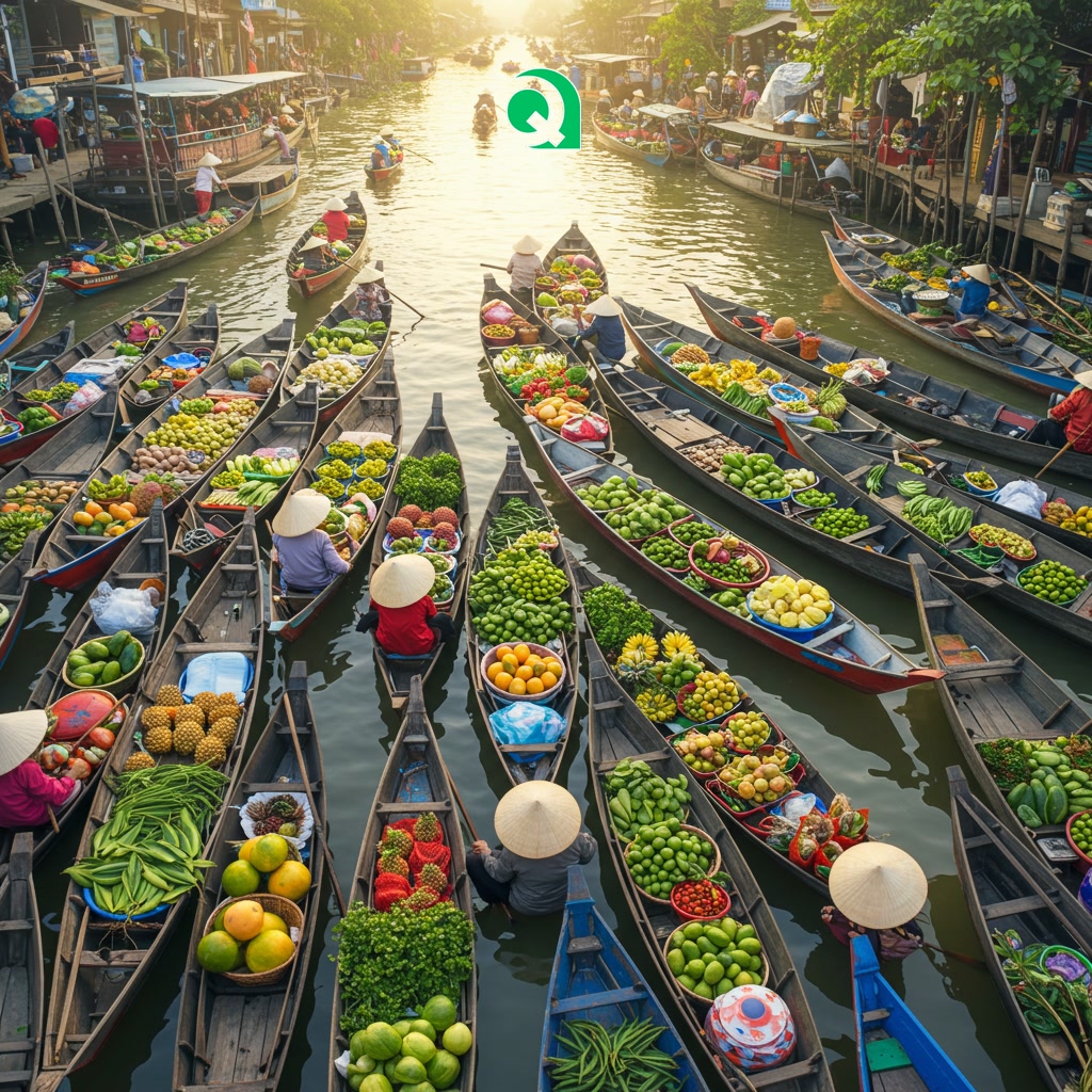 Exploring Vinh Long's Vibrant Floating Markets